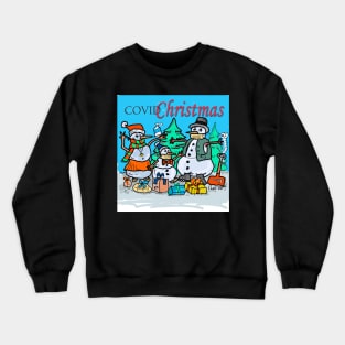 COVID Christmas Crewneck Sweatshirt
